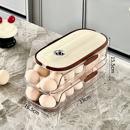 SmartRoll™ Multi-Layer Egg Organizer Box