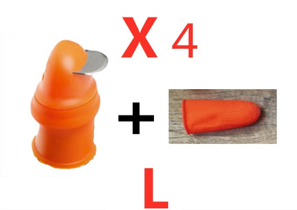 Silicone Thumb Knife Finger Protector for Garden Cutting
