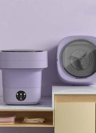 Mini Foldable Washing Machine Portable Mini Socks Underwear Panties Washing Machine Big Capacity 3 Models With Spinning Dry Gadgets
