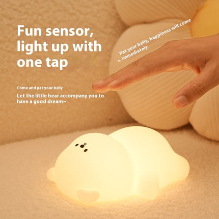 Colorful Timing Atmosphere Silicone Light - USB Rechargeable LED