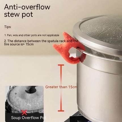 Multifunctional Spatula Holder Silicone Anti-overflow Spoon Holder