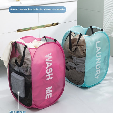 FoldEase™ Pop-Up Mesh Laundry Basket