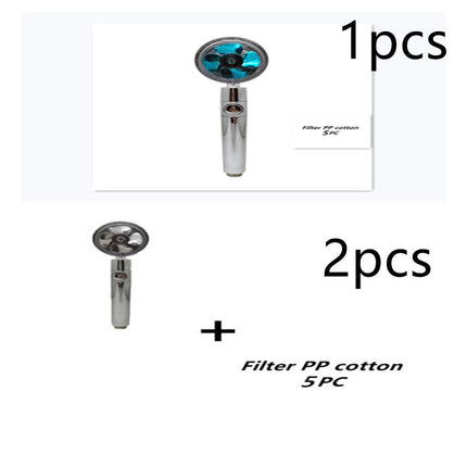 High Pressure Handheld Shower Head with Stop Button