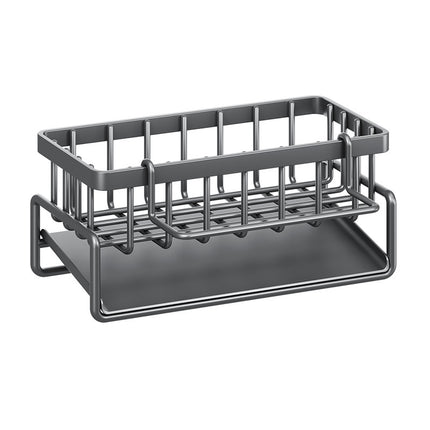 Multi-Functional Kitchen Sink Storage and Drainage Rack