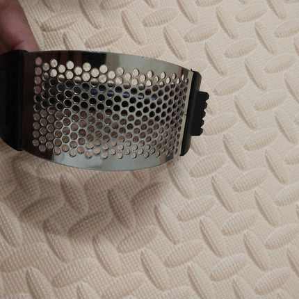 EasyCrush™ Arc-Press Stainless Steel Garlic Masher