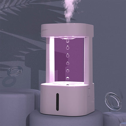 Silent 580ML Water Tank Humidifier for Bedroom