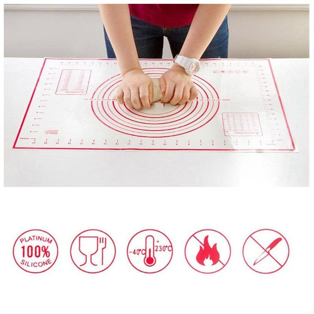 Large Non-Stick Silicone Baking Mat 40x60cm Size