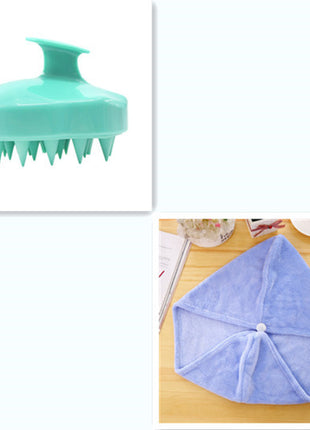 Silicone Brush To Clean The Scalp And Massage The Blood Meridians