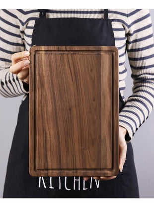 Black Walnut Wood Cutting Board Creative Whole Tray Fruit Chopping Cutting Board Wood Chopping Blocks For Kitchen