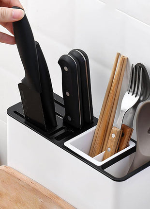 Tableware Storage Holders Kitchen Knife Plastic Storages Racks For Kitchen Convenience Cabinet Kitchen Gadgets