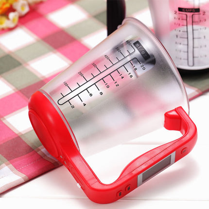 Digital Measuring Cup Scale – 2‑in‑1 Kitchen Scale & Cup