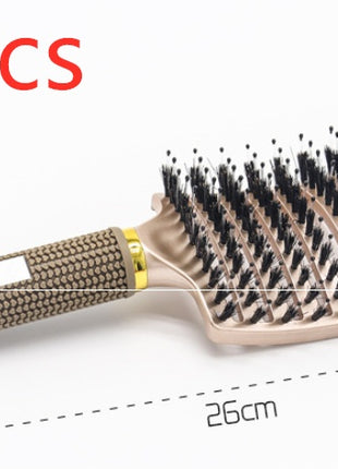 Hairbrush Anti Klit Brushy Haarborstel Women Detangler Hair Brush Bristle Nylon Scalp Massage  Teaser Hair Brush Comb
