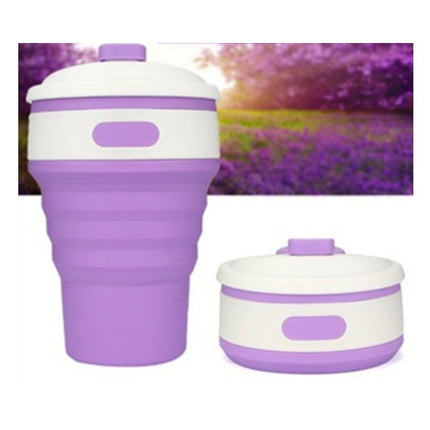 Collapsible Silicone Travel Coffee Mug BPA-Free Cup