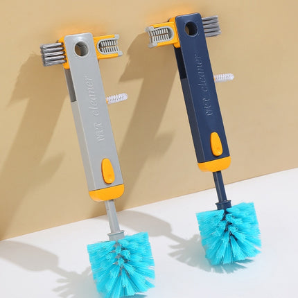 Bottle & Cup Cleaning Brush Set – Multifunctional U-Shaped Silicone Gap Cleaner