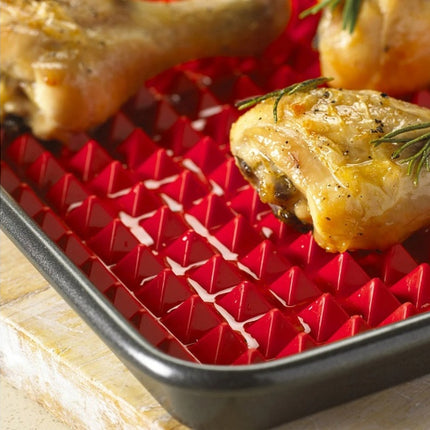Non-Stick Silicone Pyramid Cooking Mat Baking Mat