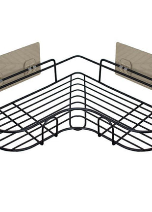 Punch-Free Wall Mount Tripod Shelf for Bathroom & Kitchen