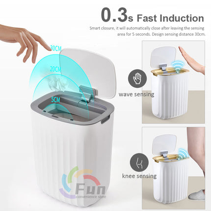 Smart Sensor Trash Can – Automatic Touchless Waste Bin with Lid