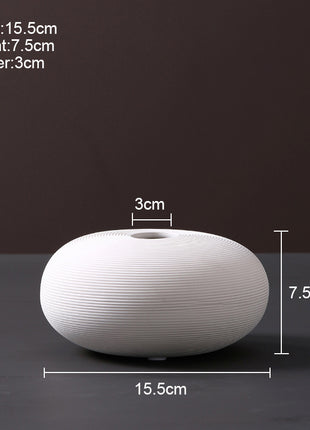 Contemporary Ceramic Vase for Living Room & Home Styling