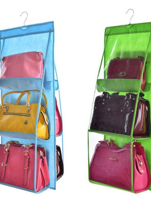 Creative Hanging Storage Pouch - Multi-Pocket Dustproof Storage Bag