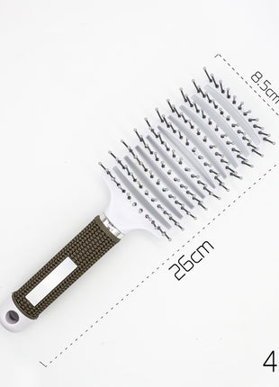 Hairbrush Anti Klit Brushy Haarborstel Women Detangler Hair Brush Bristle Nylon Scalp Massage  Teaser Hair Brush Comb