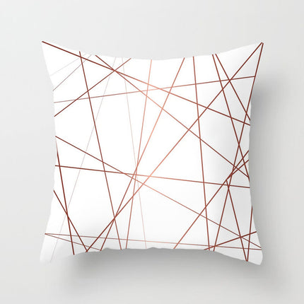 Pink sofa cushion cushion pillowcase — Organized Living