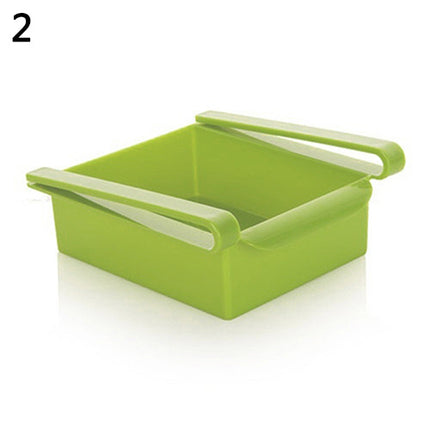 Refrigerator Storage Basket Stretchable Multifunction Kitchen Refrigerat