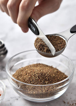 Set of 5 measuring spoons