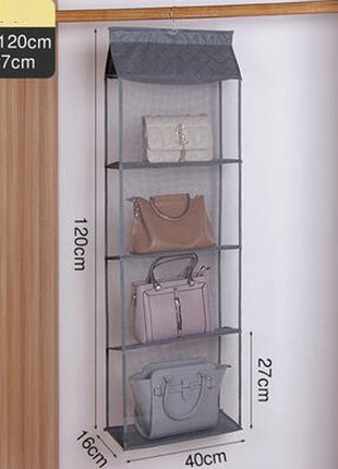 Creative Hanging Storage Pouch - Multi-Pocket Dustproof Storage Bag