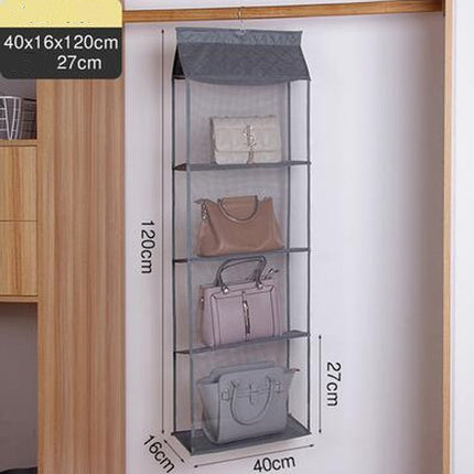 Hanging Handbag Organizer – Dustproof Closet Storage Rack
