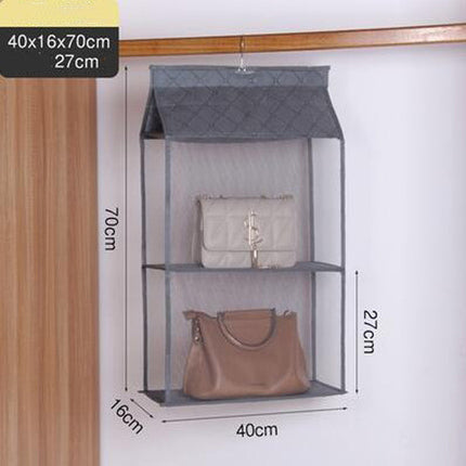 Hanging Handbag Organizer – Dustproof Closet Storage Rack