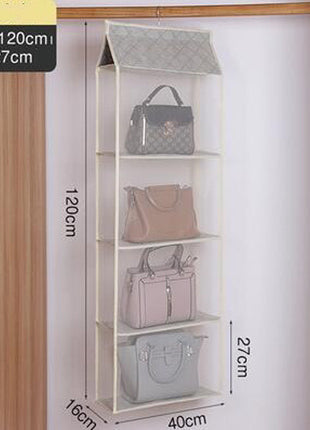 Creative Hanging Storage Pouch - Multi-Pocket Dustproof Storage Bag