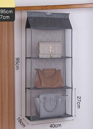 Creative Hanging Storage Pouch - Multi-Pocket Dustproof Storage Bag