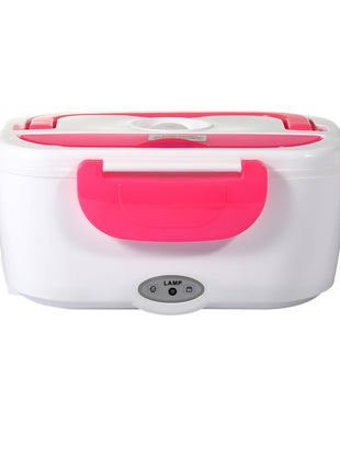 Kitchen Electric Heated Lunch Box Stainless Steel School Car Picnic Food Heating Heater Food Warmer Container