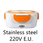 Orange Stainless steel / EU