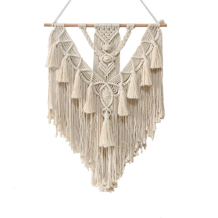 Hand-woven Pendant Macrame Wall Hanging Boho Woven