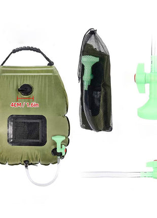 Outdoor Solar Water Bag – 20L Portable Camping Shower