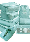 Bright blue / 8 piece set