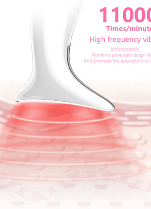 Neck Massager Color Light Skin Rejuvenation Neck Beauty Device