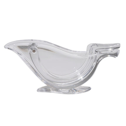 Transparent Acrylic Bird-Shaped Manual Lemon Juicer Squeezer