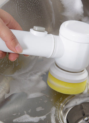 Electric Cleaning Brush Magic Brush Electric Bathtub Brush Housework 5 In 1 Cleaning Brush Electric Bathtub Brush Cleaning Brushes