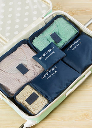 Durable Waterproof Nylon Packing Cube Travel Organizer Bag