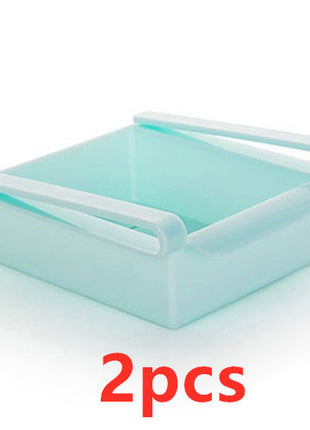 Refrigerator Storage Basket Stretchable Multifunction Kitchen Refrigerator Storage Box