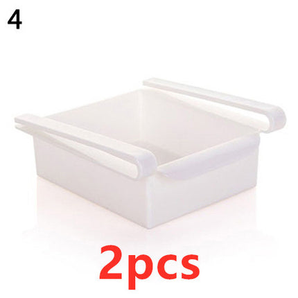 Refrigerator Storage Basket Stretchable Multifunction Kitchen Refrigerat