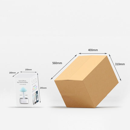 Ultrasonic Atomizing Cloud And Rain Humidifier Wood Grain