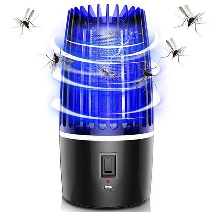 USB Rechargeable Mosquito Killer Lamp with LED Light