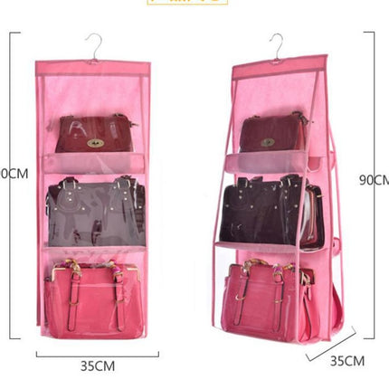 Hanging Handbag Organizer – Dustproof Closet Storage Rack