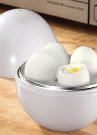 Capacity For 4 Eggs Microwave Egg Steamer Boiler Cooker Easy Quick 5 Minutes Hard Or Soft Boiled Kitchen Cooking Tools Kitchen Gadgets