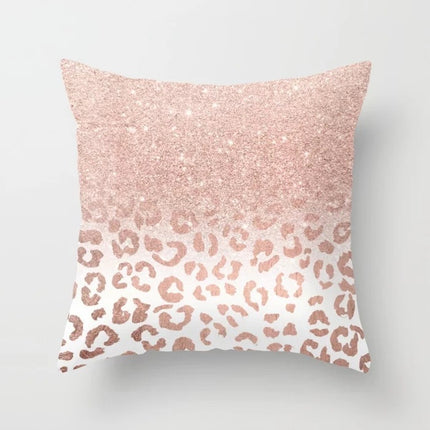Pink sofa cushion cushion pillowcase — Organized Living
