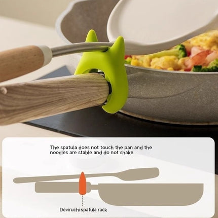 Multifunctional Spatula Holder Silicone Anti-overflow Spoon Holder