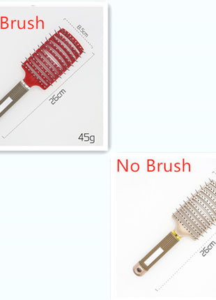 Hairbrush Anti Klit Brushy Haarborstel Women Detangler Hair Brush Bristle Nylon Scalp Massage  Teaser Hair Brush Comb
